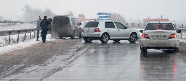 Авария на трассе Ереван - Ванадзор - Sputnik Армения