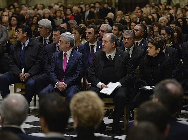 Серж Саргсян и Армен Саркисян Серж Саргсян и Армен Саркисян - Sputnik Արմենիա