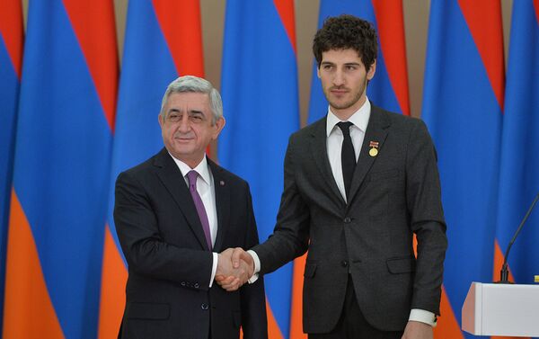 Вручение президентских премий - Sputnik Армения