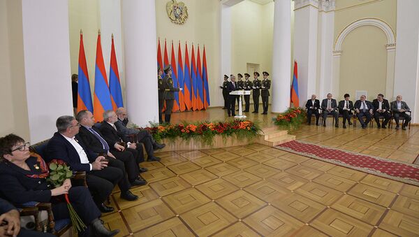 Вручение президентских премий - Sputnik Армения