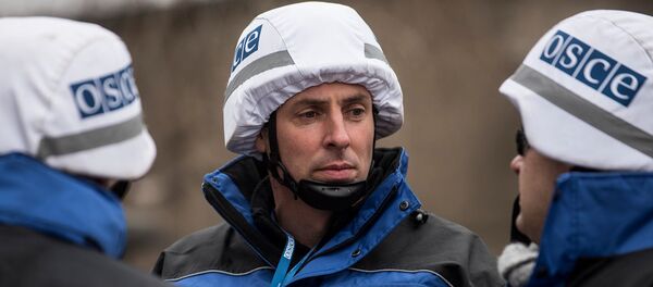 Наблюдатели ОБСЕ. Наблюдатели ОБСЕ. - Sputnik Армения