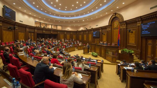 Заседание парламента Армении. Архивное фото. - Sputnik Армения