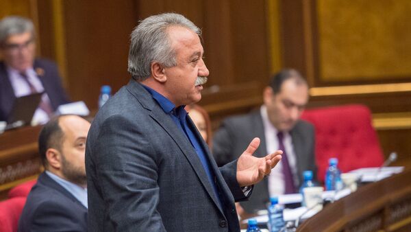 Сасун Микаелян в парламенте - Sputnik Армения