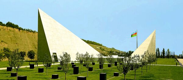 Губинский мемориальный комплекс геноцида. Губа, Азербайджан. - Sputnik Армения