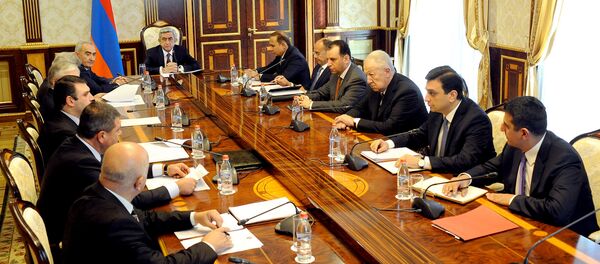 Заседание совбеза Армении.Архивное фото - Sputnik Армения