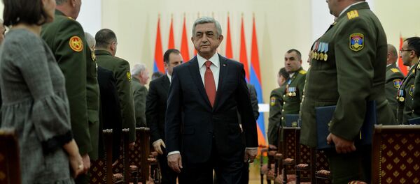 Награждение, приуроченное ко Дню армии - Sputnik Արմենիա