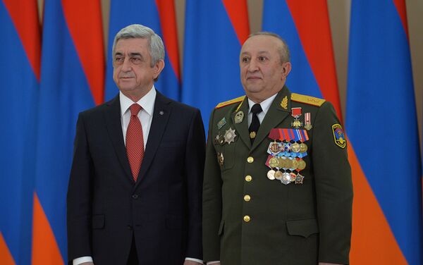 Награждение приуроченное ко Дню армии - Sputnik Армения