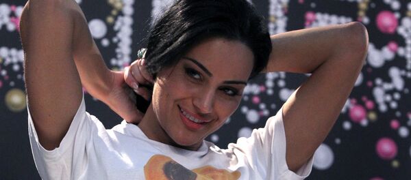 Певица Ева Ривас. Архивное фото - Sputnik Армения