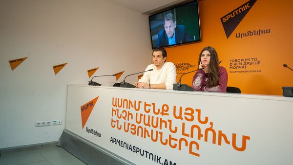 Пресс-конференция, посвященная старту второго сезона вокального конкурса Ты супер! - Sputnik Армения