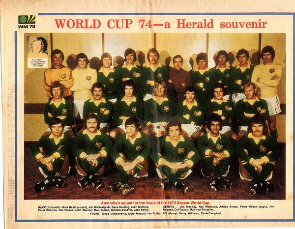 Сборная Австралии образца 1974 года – первое попадание в финальную часть чемпионатов мира. - Sputnik Армения