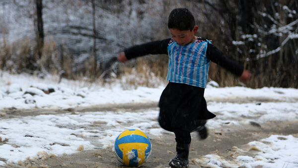 Афганский мальчик Муртаза Ахмади - Sputnik Армения