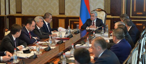 На заседании совета безопастности Армении - Sputnik Армения