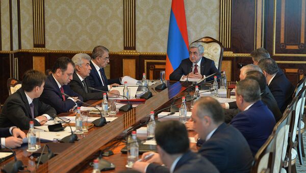 На заседании совета безопастности Армении - Sputnik Армения