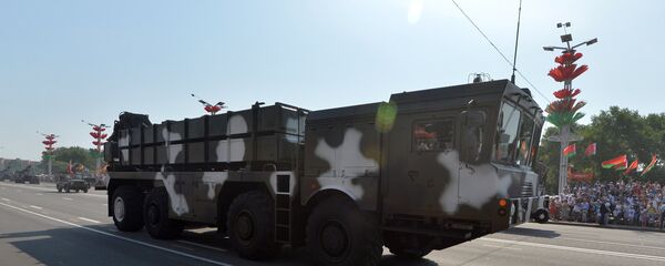 Реактивная система залпового огня Полонез. Архивное фото - Sputnik Армения