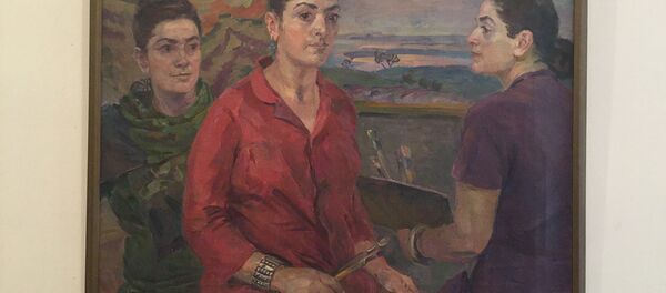 Галерея сестер Асламазян в Гюмри Галерея сестер Асламазян в Гюмри - Sputnik Армения