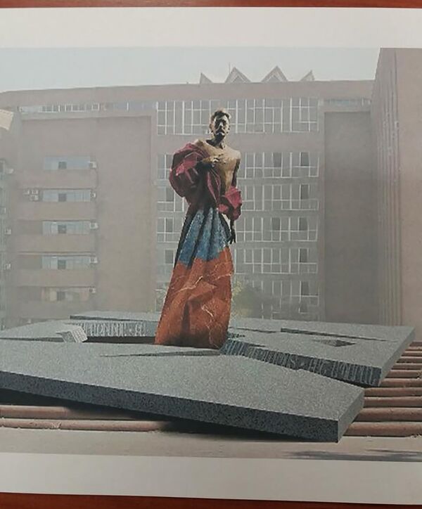 Эскиз памятника Араму Манукяну - Sputnik Армения