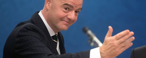 Президент FIFA Джанни Инфантино - Sputnik Армения