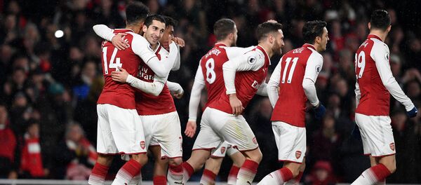 Первая голевая передача Генриха Мхитаряна за Арсенал Первая голевая передача Генриха Мхитаряна за Арсенал - Sputnik Արմենիա