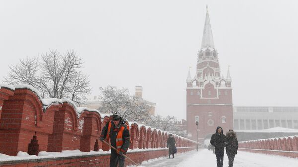 Снегопад в Москве - Sputnik Արմենիա