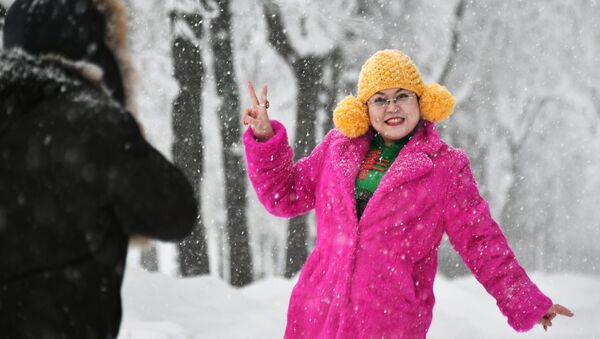 Снегопад в Москве - Sputnik Արմենիա