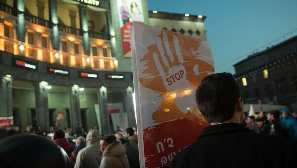 Митинг против роста цен - Sputnik Армения