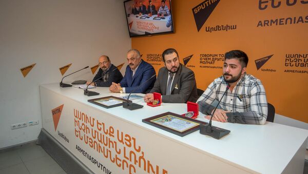 Пресс-конференция Приехали на конкурс повара... - Sputnik Армения