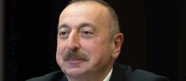 Президента Азербайджана Ильхам Алиев Президента Азербайджана Ильхам Алиев - Sputnik Արմենիա