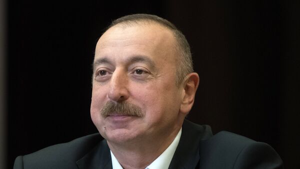 Президента Азербайджана Ильхам Алиев - Sputnik Արմենիա
