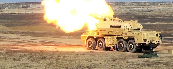 Артиллерийские установки ДАНА азербайджанских ВС - Sputnik Армения