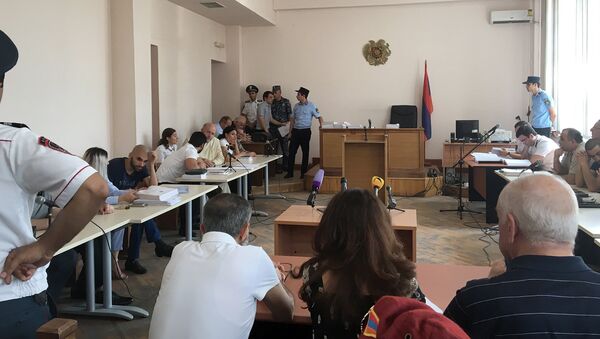 Суд над бывшим замминистра обороны РА Вааном Ширханяном по делу о преступной группировке - Sputnik Армения