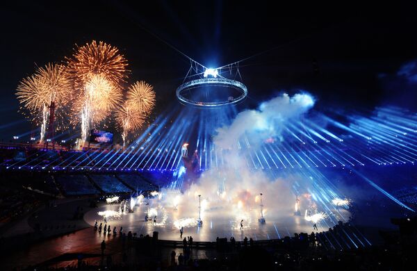 23–րդ ձմեռային օլիմպիադայի բացման արարողությանը (9 փետրվարի 2018թ.), Փհենչհան, Հարավային Կորեա - Sputnik Արմենիա