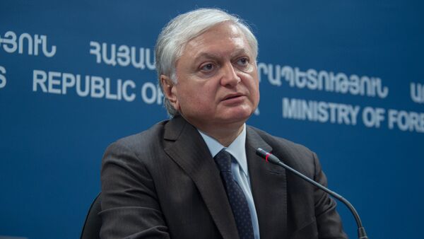 Министр иностранных дел Армении Эдвард Налбандян - Sputnik Արմենիա