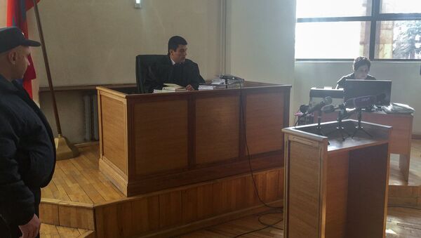 Первое судебное заседание по делу об убийстве военослужащего 102 военной базы РФ в Гюмри Дмитрия Ялпаева - Sputnik Արմենիա