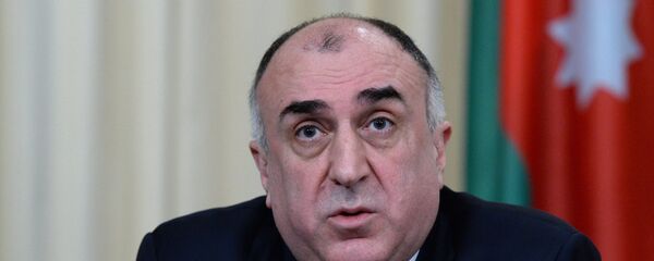 Министр иностранных дел Азербайджана Эльмар Мамедъяров - Sputnik Армения