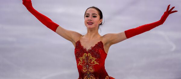 Произвольная программа женского одиночного катания командных соревнований по фигурному катанию. Российская фигуристка Алина Загитова. XXIII зимние Олимпийские игры (12 февраля 2018). Каннын, Южная Корея Произвольная программа женского одиночного катания командных соревнований по фигурному катанию. Российская фигуристка Алина Загитова. XXIII зимние Олимпийские игры (12 февраля 2018). Каннын, Южная Корея - Sputnik Արմենիա