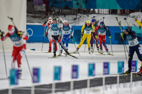 Բիաթլոնի կանացի մրցաշարը օլիմպիական խաղերի ժամանակ, Փհենչհան, 2018թ. փետրվարի 12 - Sputnik Արմենիա