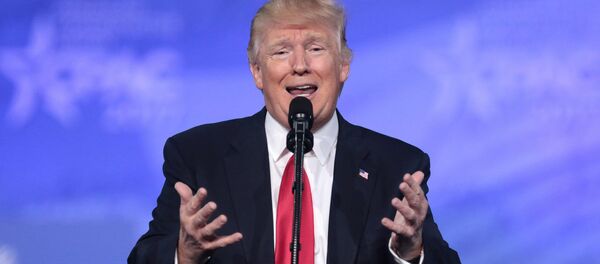 Президент США Дональд Трамп во время выступления на Конференции Консервативного Политического Действия (CPAC) /2017 год/. Нэшнл-Харборе, штат Мэриленд, США Президент США Дональд Трамп во время выступления на Конференции Консервативного Политического Действия (CPAC) /2017 год/. Нэшнл-Харборе, штат Мэриленд, США - Sputnik Արմենիա