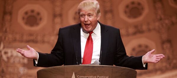 Дональд Трамп во время выступления на Конференции Консервативного Политического Действия (CPAC) /2014 год/. Нэшнл-Харборе, штат Мэриленд, США - Sputnik Армения