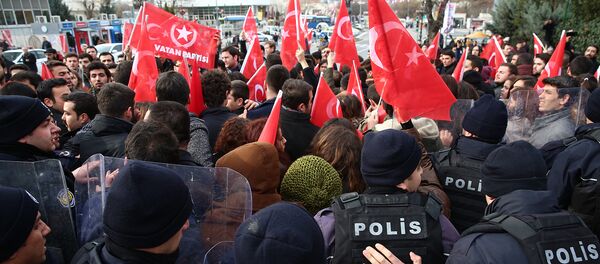 Антиамериканский протест в Анкаре Антиамериканский протест в Анкаре - Sputnik Արմենիա