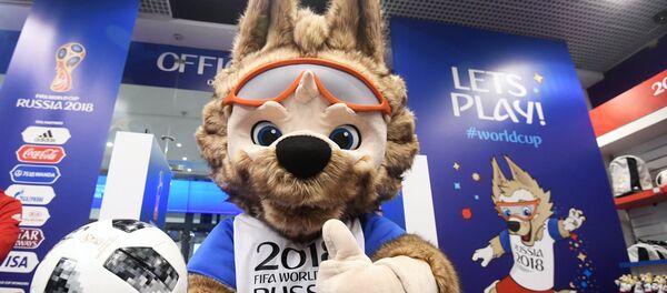 Открытие официального магазина атрибутики ЧМ-2018 по футболу Открытие официального магазина атрибутики ЧМ-2018 по футболу - Sputnik Արմենիա