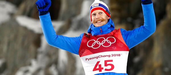 Норвежский прыгун с трамплина, бронзовый призёр XXIII зимних Олимпийских игр Роберт Йоханссон (17 февраля 2018). Пхенчхан, Южная Корея Норвежский прыгун с трамплина, бронзовый призёр XXIII зимних Олимпийских игр Роберт Йоханссон (17 февраля 2018). Пхенчхан, Южная Корея - Sputnik Армения