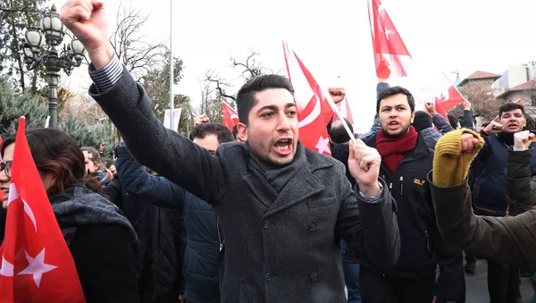 Акция протеста в Анкаре - Sputnik Армения