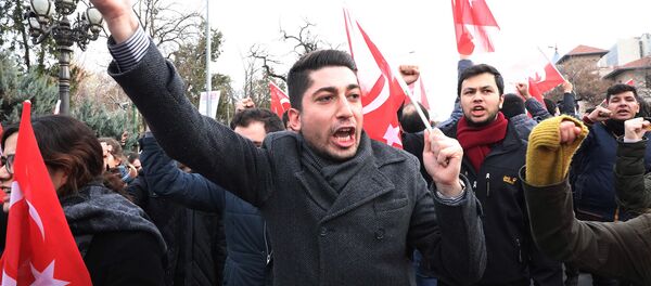 Акция протеста в Анкаре - Sputnik Армения