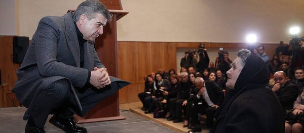 Премьер-министр Армении Карен Карапетян Премьер-министр Армении Карен Карапетян - Sputnik Արմենիա