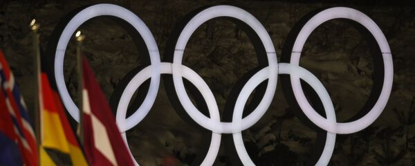 Олимпийские кольца. Пхенчхан, Южная Корея - Sputnik Արմենիա