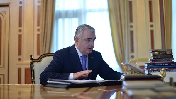 Начальник Управления по управлению государственным имуществом Арман Саакян - Sputnik Армения