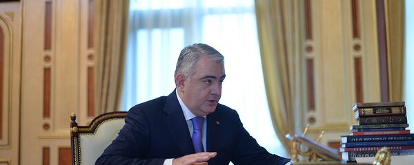 Начальник Управления по управлению государственным имуществом Арман Саакян Начальник Управления по управлению государственным имуществом Арман Саакян - Sputnik Արմենիա