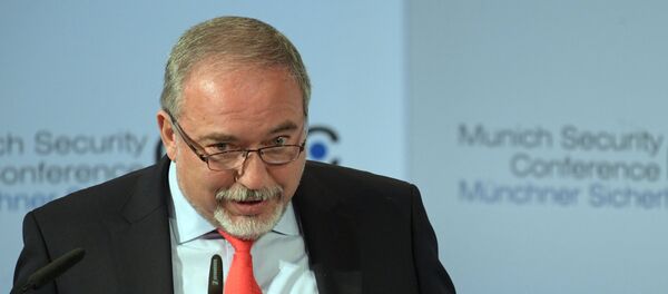 Вице-премьер, министр иностранных дел Израиля Авигдор Либерман на 53-й Мюнхенской конференции по безопасности. - Sputnik Армения