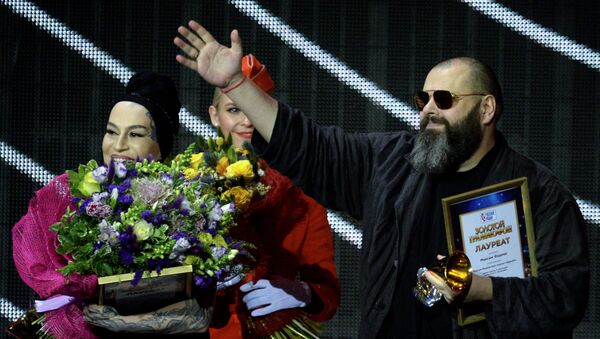 Макс Фадеев и Наргиз на XXII церемони вручения музыкальной премии Золотой Граммофон - Sputnik Армения