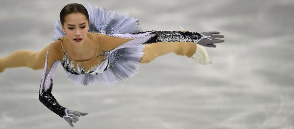 Фигурное катание, короткая программа, женщины. Алина Загитова (21 февраля 2018). Каннын, Южная Корея Фигурное катание, короткая программа, женщины. Алина Загитова (21 февраля 2018). Каннын, Южная Корея - Sputnik Армения